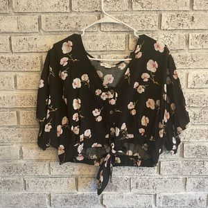 Floral Crop Top